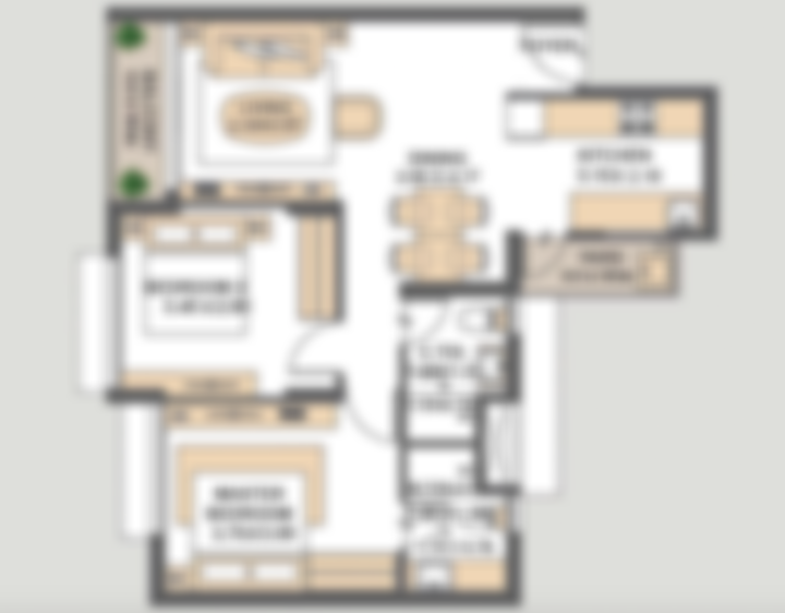 2 BHK (T2SA)